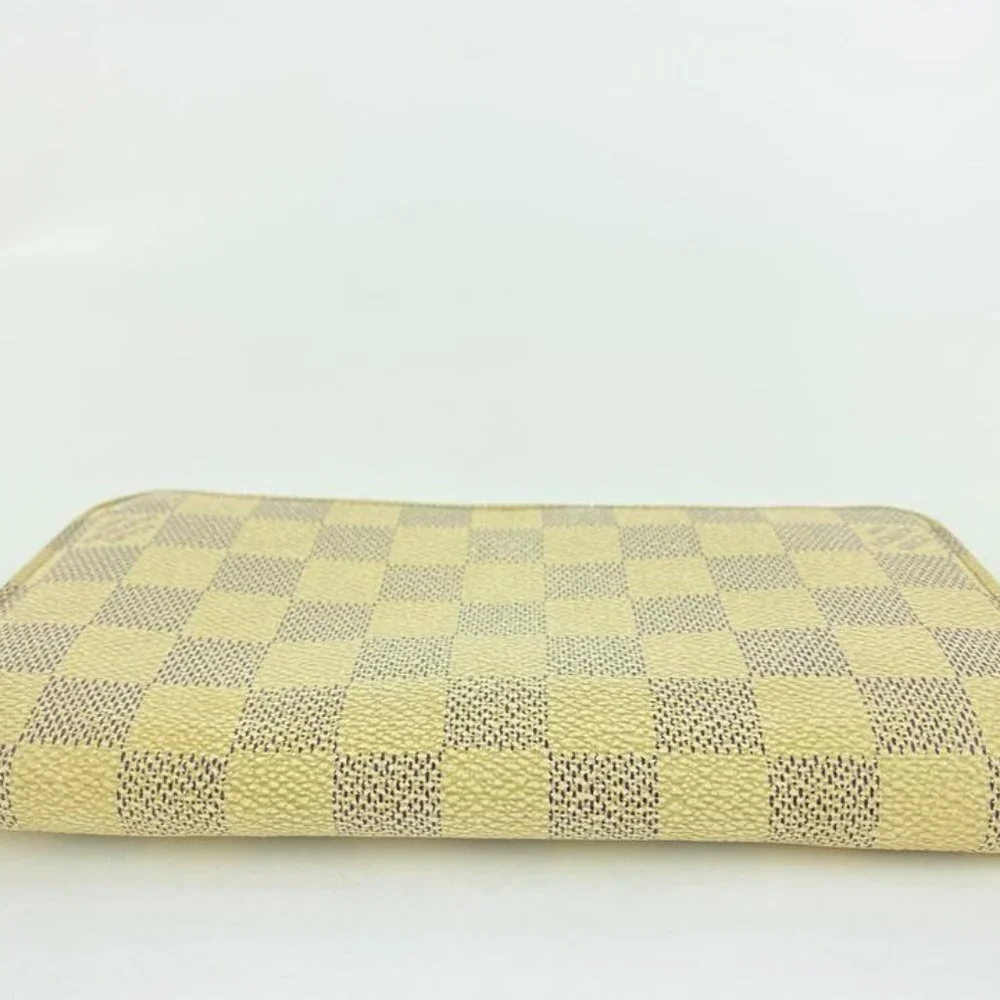 Louis Vuitton Damier Azur Zippy Long Wallet